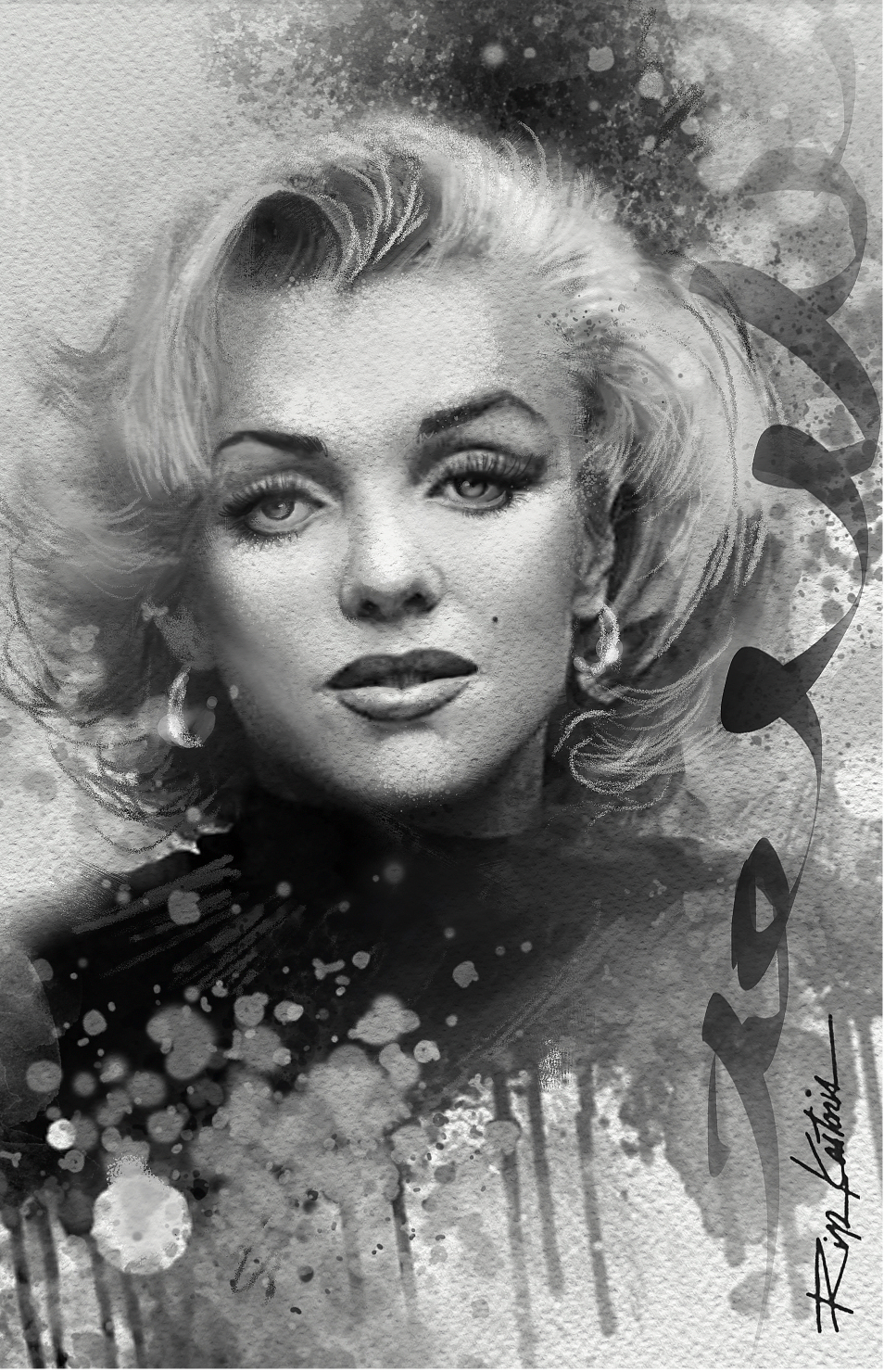 Marilyn Monroe (B&W)